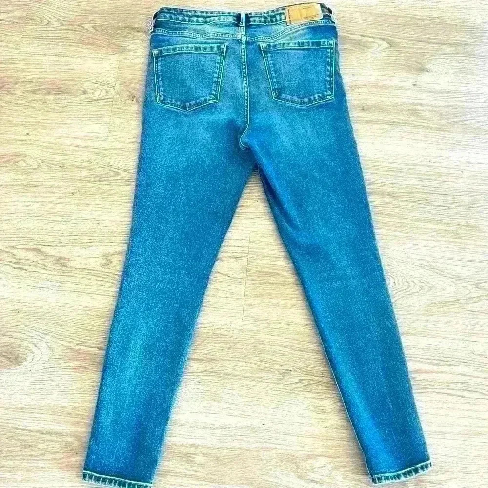 FRANK & OAK BLUE SKINNY JEANS SIZE 29 STRETCH DENIM